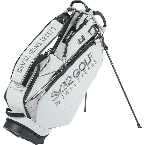 SY32 GOLF by SWEET YEARS キャディバッグ　ホワイト SY32 GOLF SWEET YEARS スタンド式キャディバッグ - メルカリ
